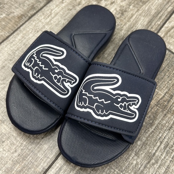 Lacoste Kids Slide / Slipper / Sandal -  New - Picture 2 of 5